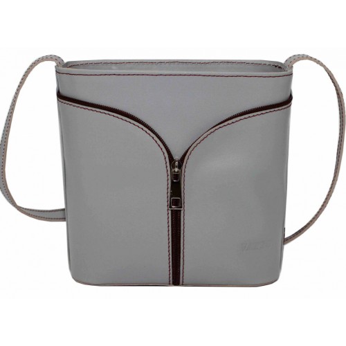 Жіноча шкіряна сумка VATTO Wk51 Sp3 сіра