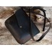 Женский кожаный клатч Wellbags Flapbag mini black W014.1 чёрный