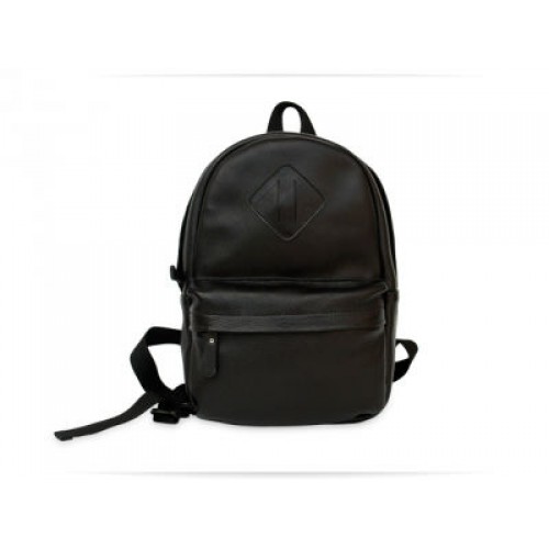 Жіночий шкіряний рюкзак Wellbags Backpack black mini WR050 чорний