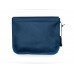Жіночий шкіряний клатч Wellbags Flapbag mini blue W014.3 темно-синій