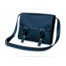 Шкіряна сумка Wellbags Satchel bag blue W020.1 синя