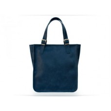 Жіноча шкіряна сумка Wellbags Marins Shopper blue w050.2 темно-синя