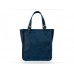 Жіноча шкіряна сумка Wellbags Marins Shopper blue w050.2 темно-синя