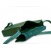 Кожаная сумка Wellbags Satchel bag green W020.2 зеленая