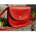 Женская кожаная сумка Wellbags Bag red Saddle W008.4 красная