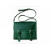 Кожаная сумка Wellbags Satchel bag green W020.2 зеленая