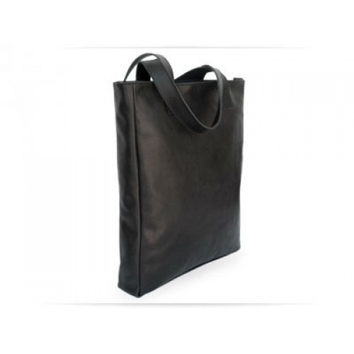Женская кожаная сумка Wellbags Shopper Black Julia W039.1 чёрная