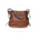 Женская кожаная сумка Wellbags Hobo bag brown W047 темно-рыжая