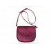 Женская кожаная сумка Wellbags Bag vinous Saddle W008.6 бордовая