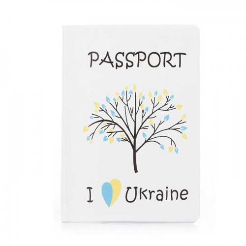 Обкладинка для паспорта "I love Ukraine"