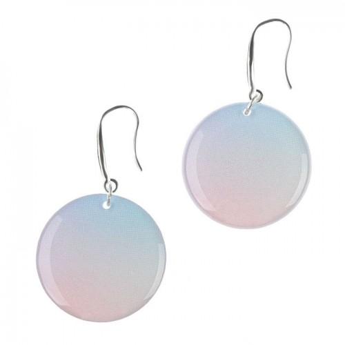 Сережки "Рожевий кварц і безтурботність"