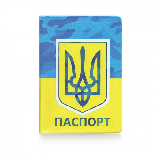 Обложка для паспорта "Камуфляж флаг"