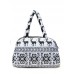 Сумка-саквояж POOLPARTY с оленями ns2-white
