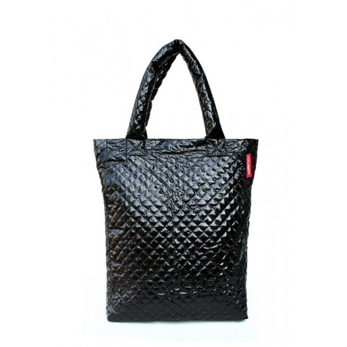 Сумка стьобана POOLPARTY ns3-black-r чорна