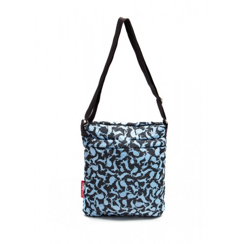 Сумка-планшет POOLPARTY в зайцях pool-59 синя