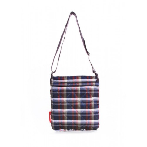 Сумка-планшет POOLPARTY в клітку pool-62-scott червона