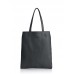 Жіноча шкіряна сумка POOLPARTY daily-tote-black чорна