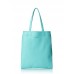 Женская кожаная сумка POOLPARTY daily-tote-blue голубая
